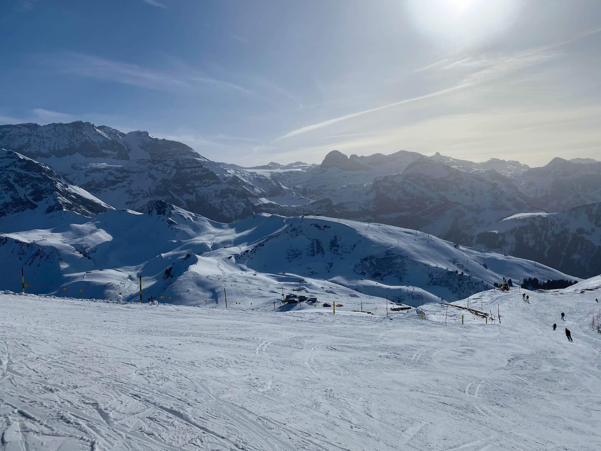 Uitzicht Skigebied Adelboden