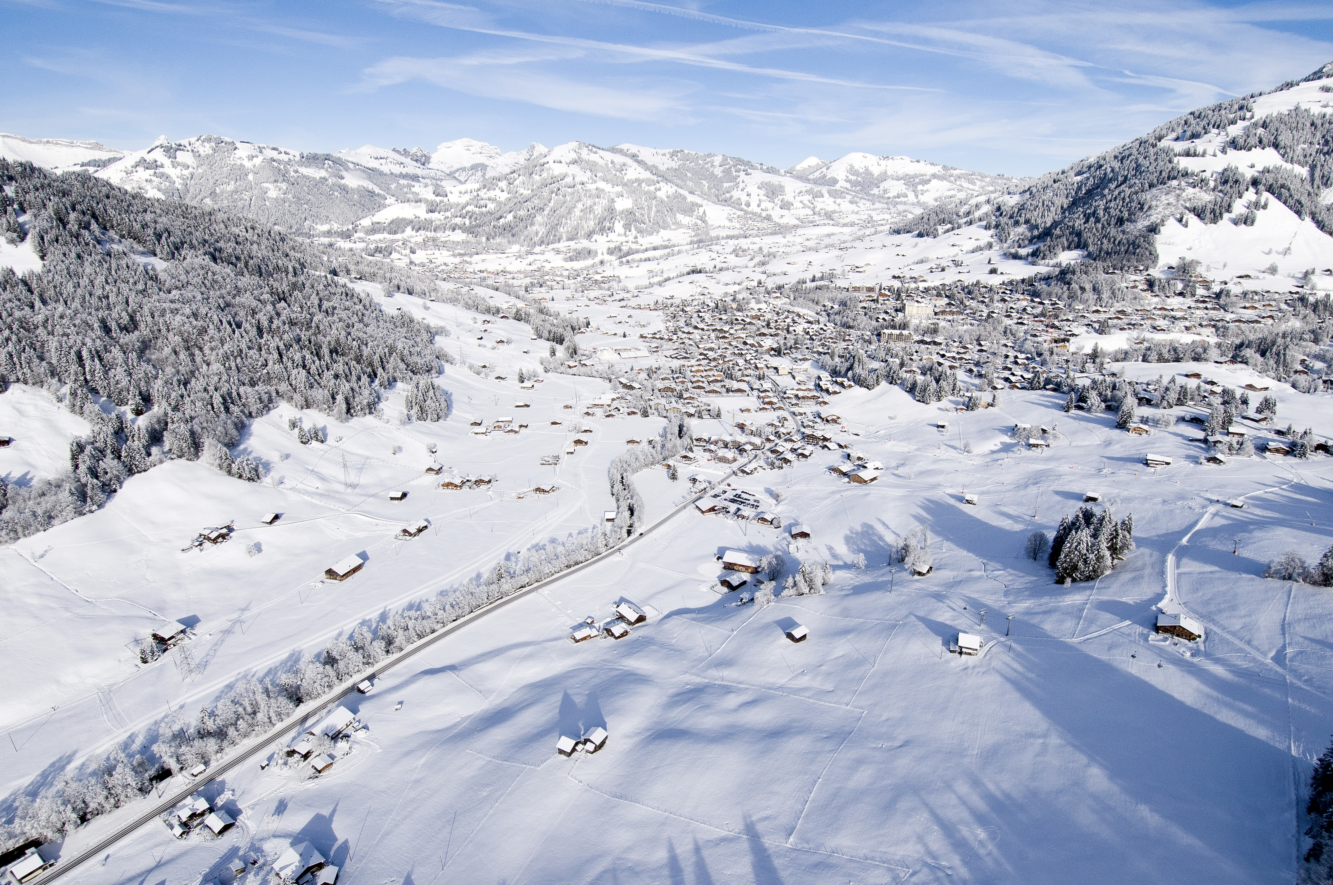 Snow in Gstaad, Switzerland - Find Us Lost