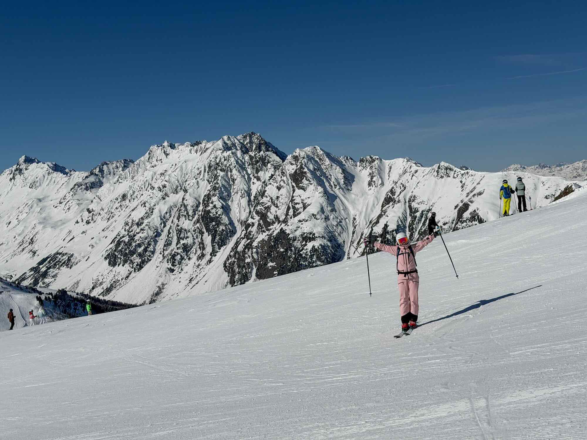 Miranda Op De Piste In Ischgl