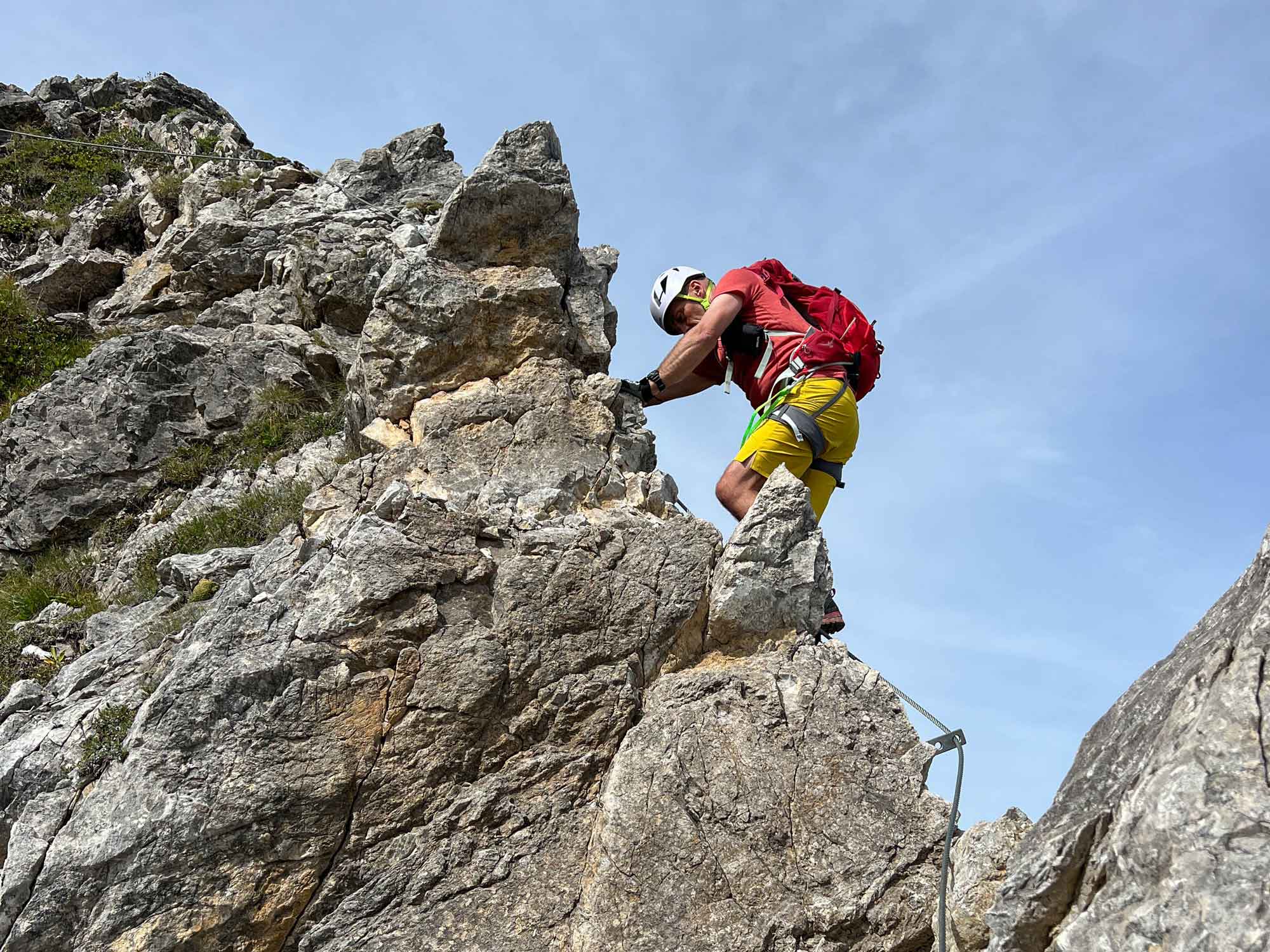 Klettersteig Rotsen
