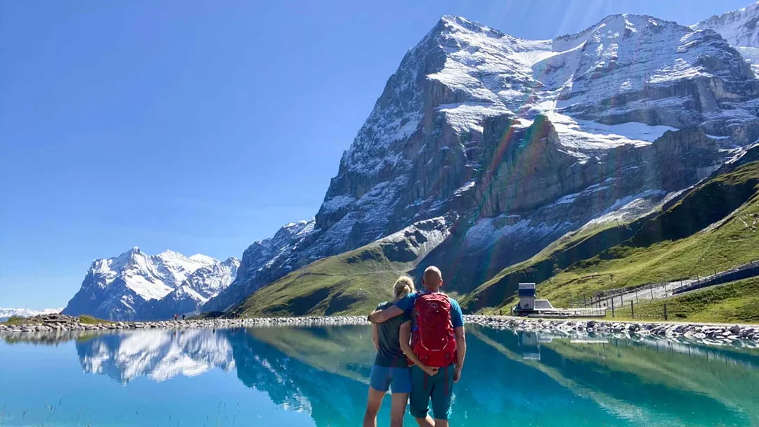 Wandelen Met Twee Jungfrauregion