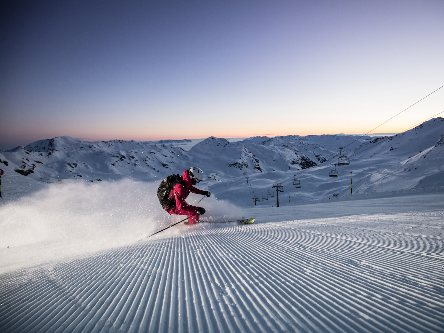 54133 - Good Morning Skiing in de Zillertal Arena: 06.55 uur naar boven (3)