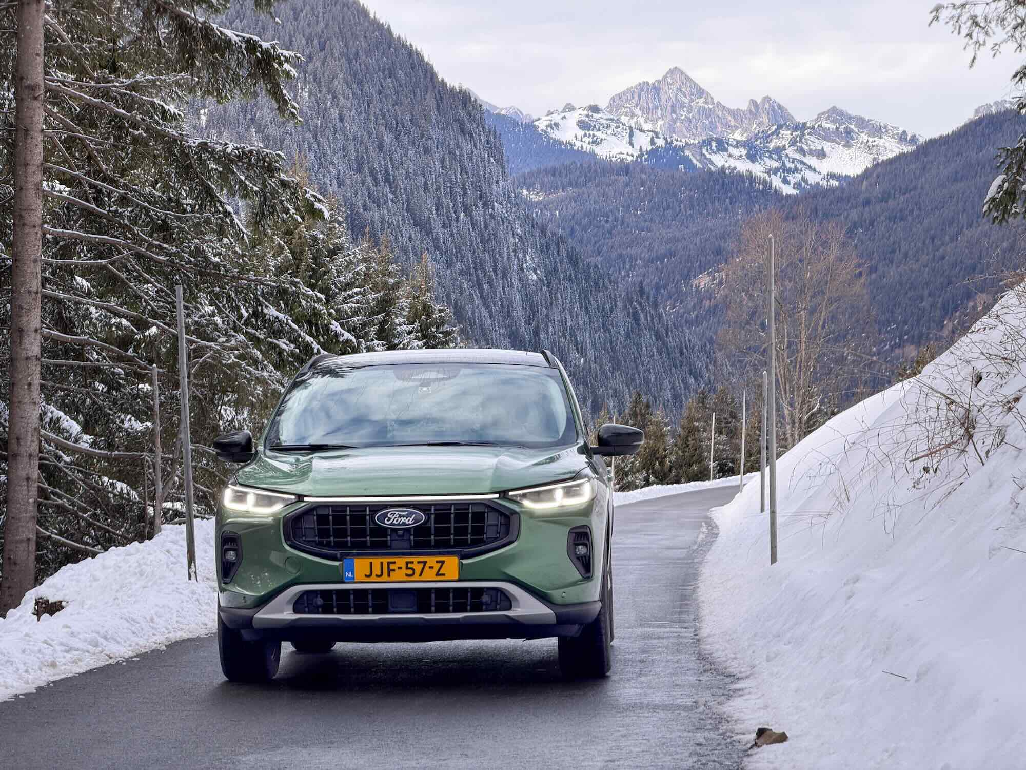 Groene Ford Rijden Naar Skigebieden Dicht Bij Nederland Op Minder Dan 900 Km Van Utrecht