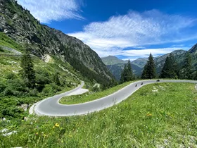 Tijdelijke sluiting Silvretta Hochalpenstraße na aardverschuivingen Tijdelijke sluiting Silvretta Hochalpenstraße na aardverschuivingen