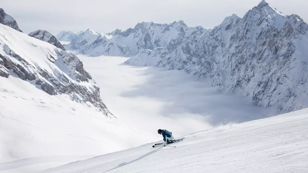 Zugspitze Ski 1 ©Bayerische Zugspitzbahn Matthias Fend