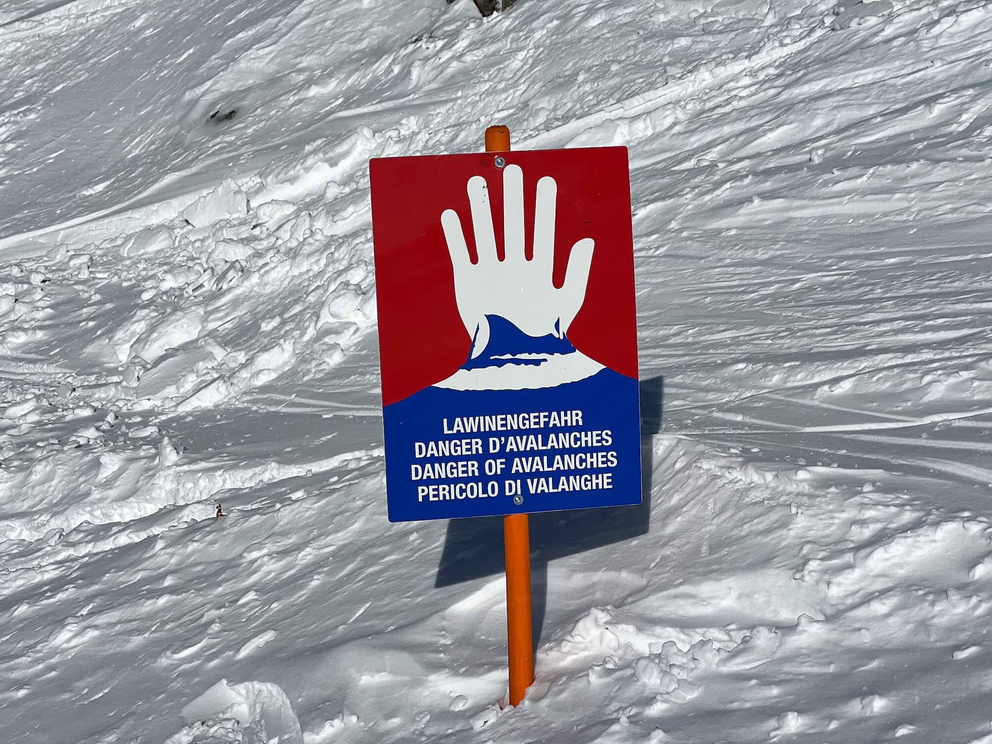 Lawinegevaar In De Alpen Pas Op