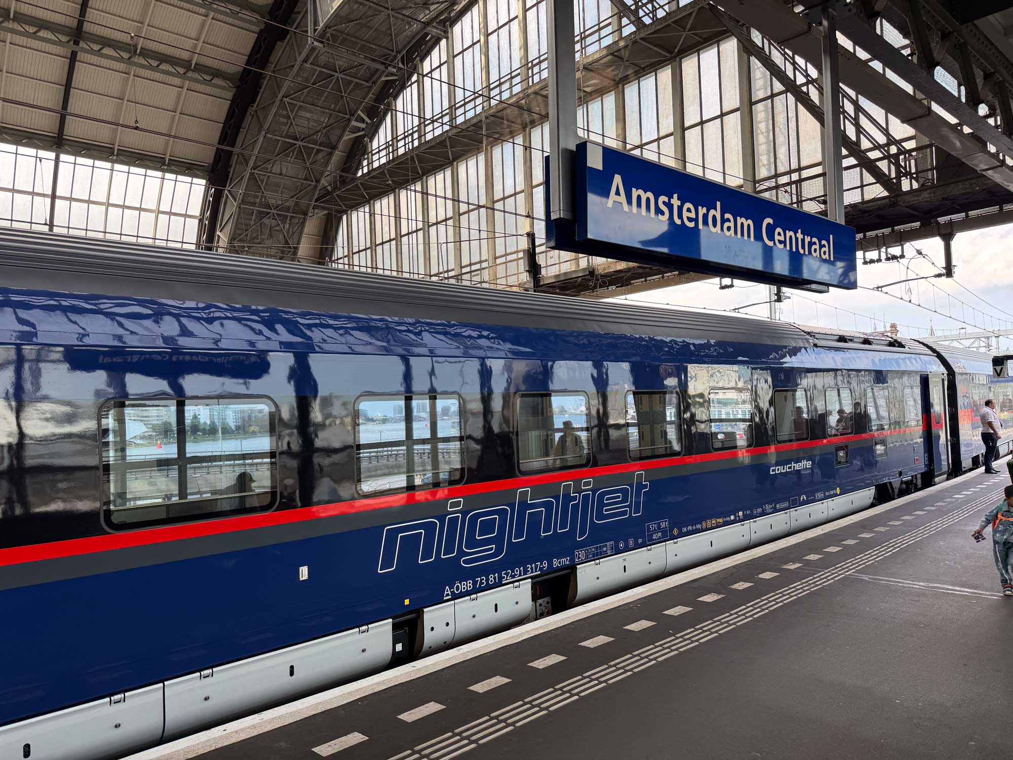 Nightjet Amsterdam Centraal