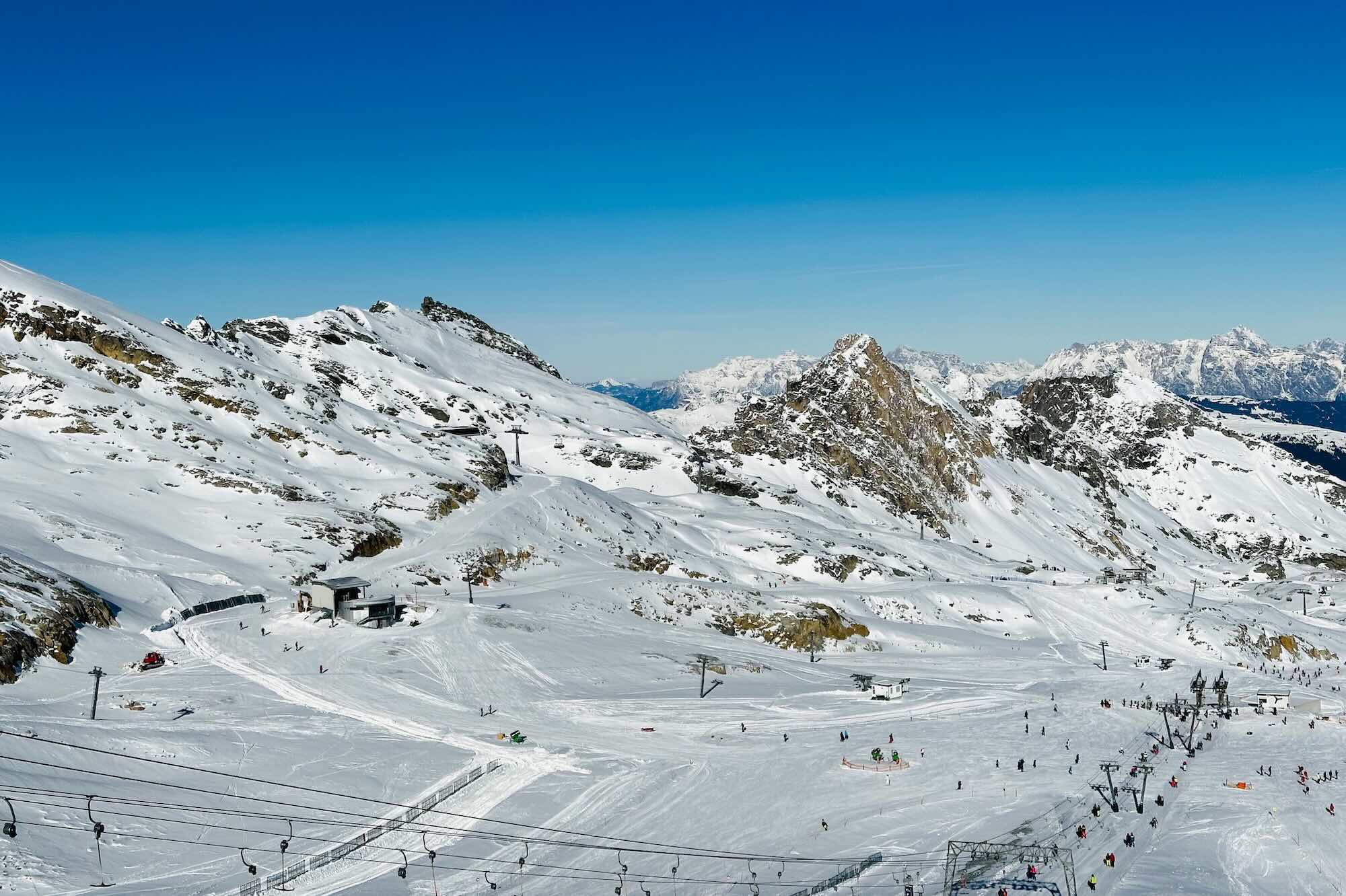 Uitzicht Kitzsteinhorn November