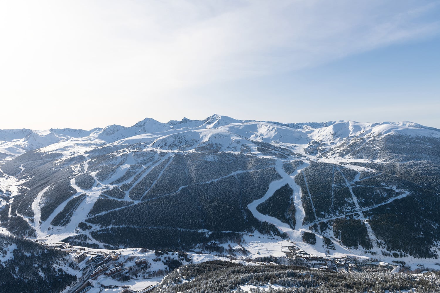 Skigebiet Gandvalira in Andorra