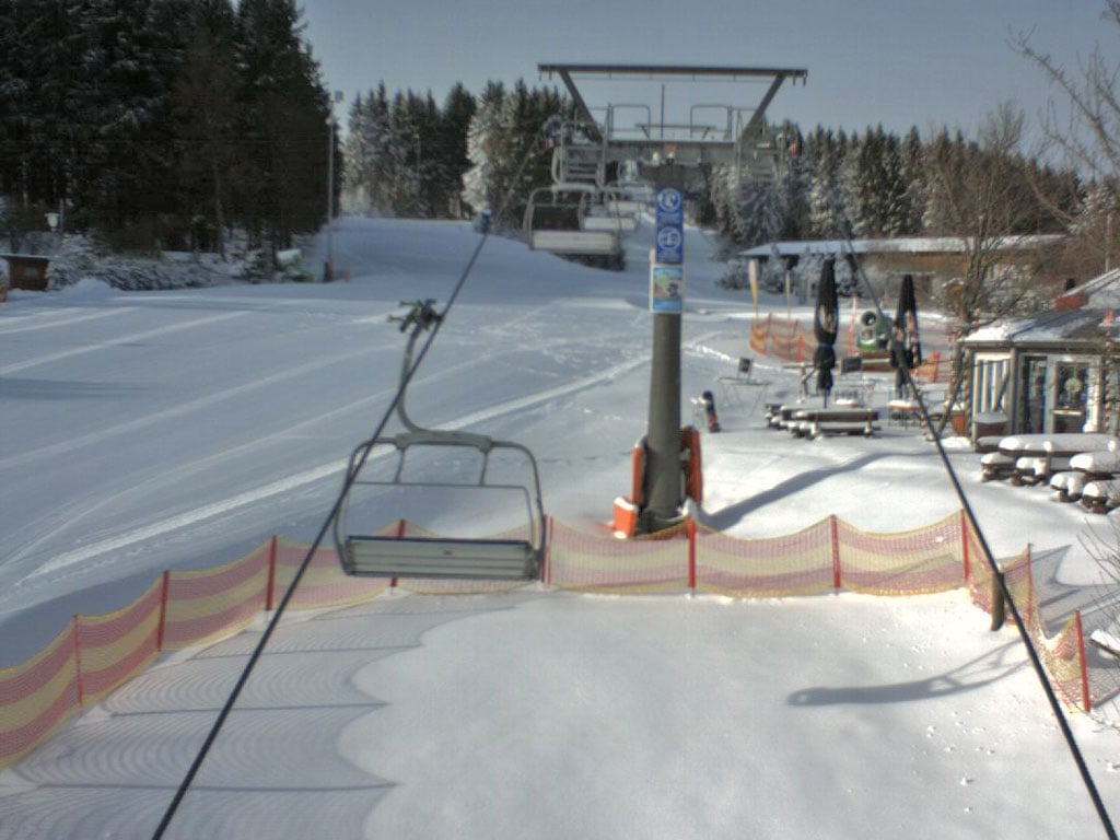 Verse sneeuw in Winterberg pistes liggen er prachtig...