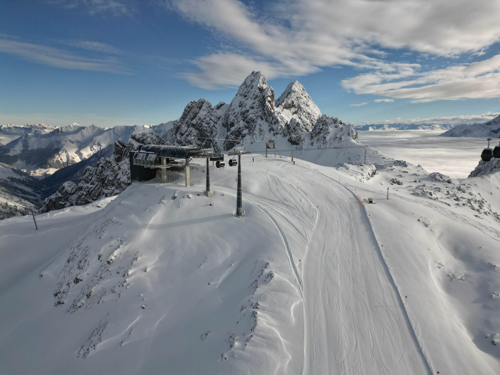 Drone Ski Arlberg