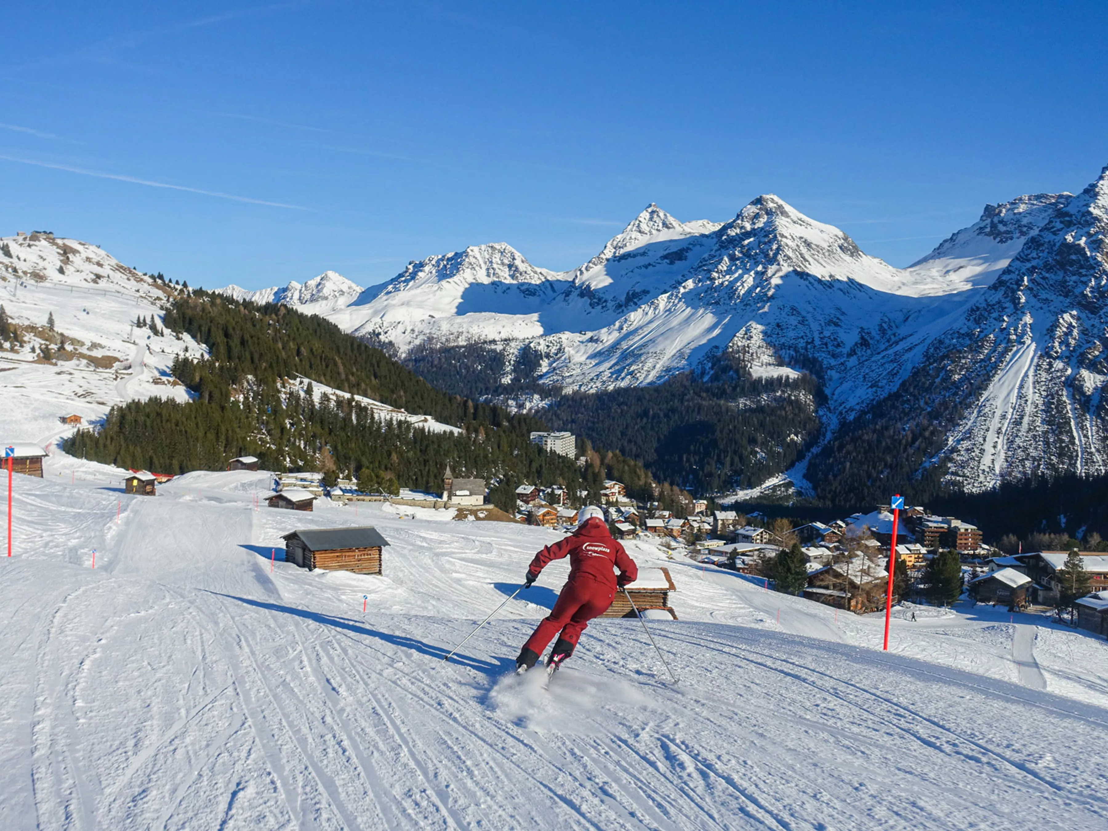 Die 10 schneesichersten Skigebiete in der Schweiz