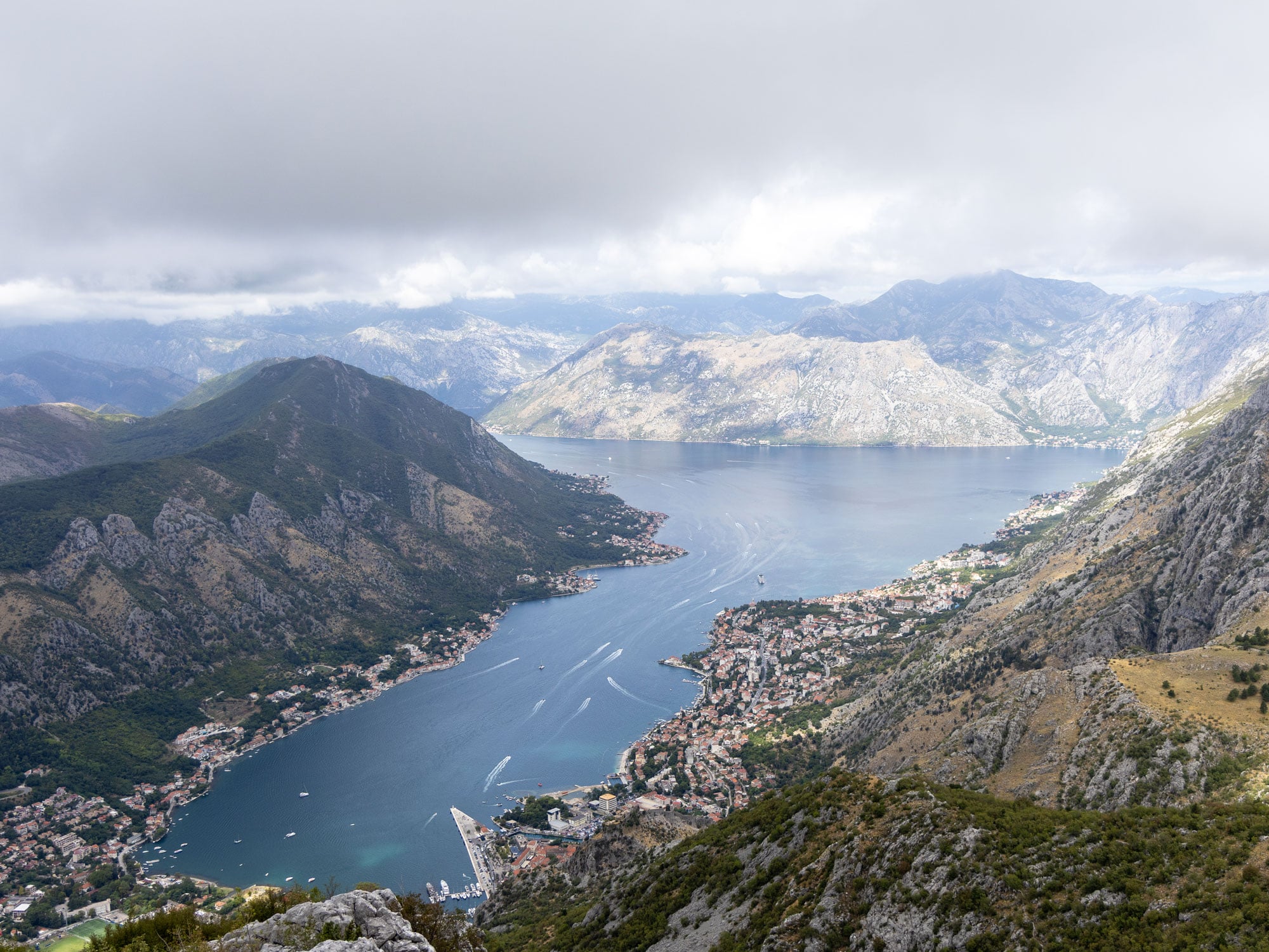 Bucht von Tivat in Montenegro