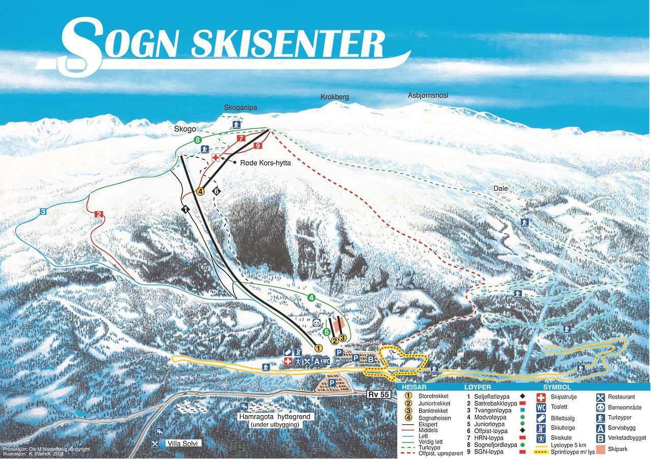 Sogn Skisenter - Skigebiet In Sogn Skisenter