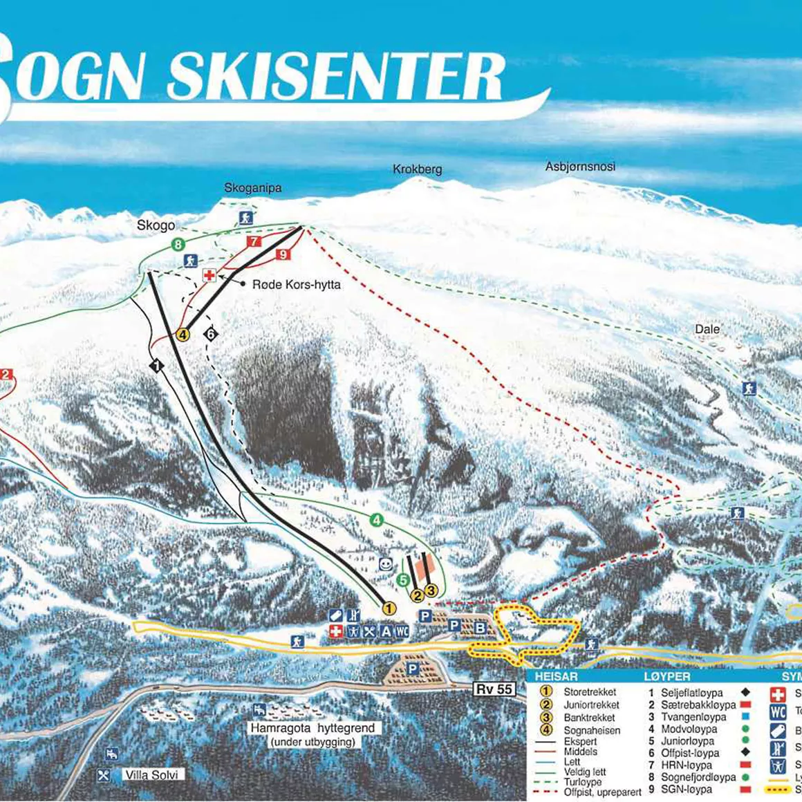 Skigebied Sogn Skisenter (Noorwegen)