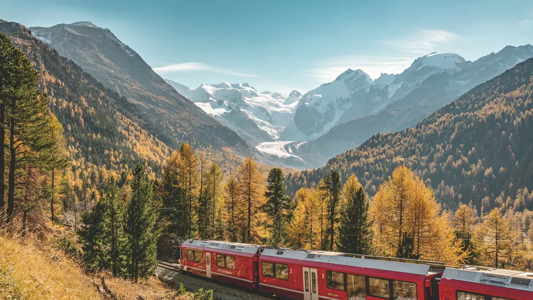 Pontresina Rhaetische Bahn Bij Morteratsch C ST Jan Geerk Pontresina Rhaetische Bahn Bij Morteratsch C ST Jan Geerk