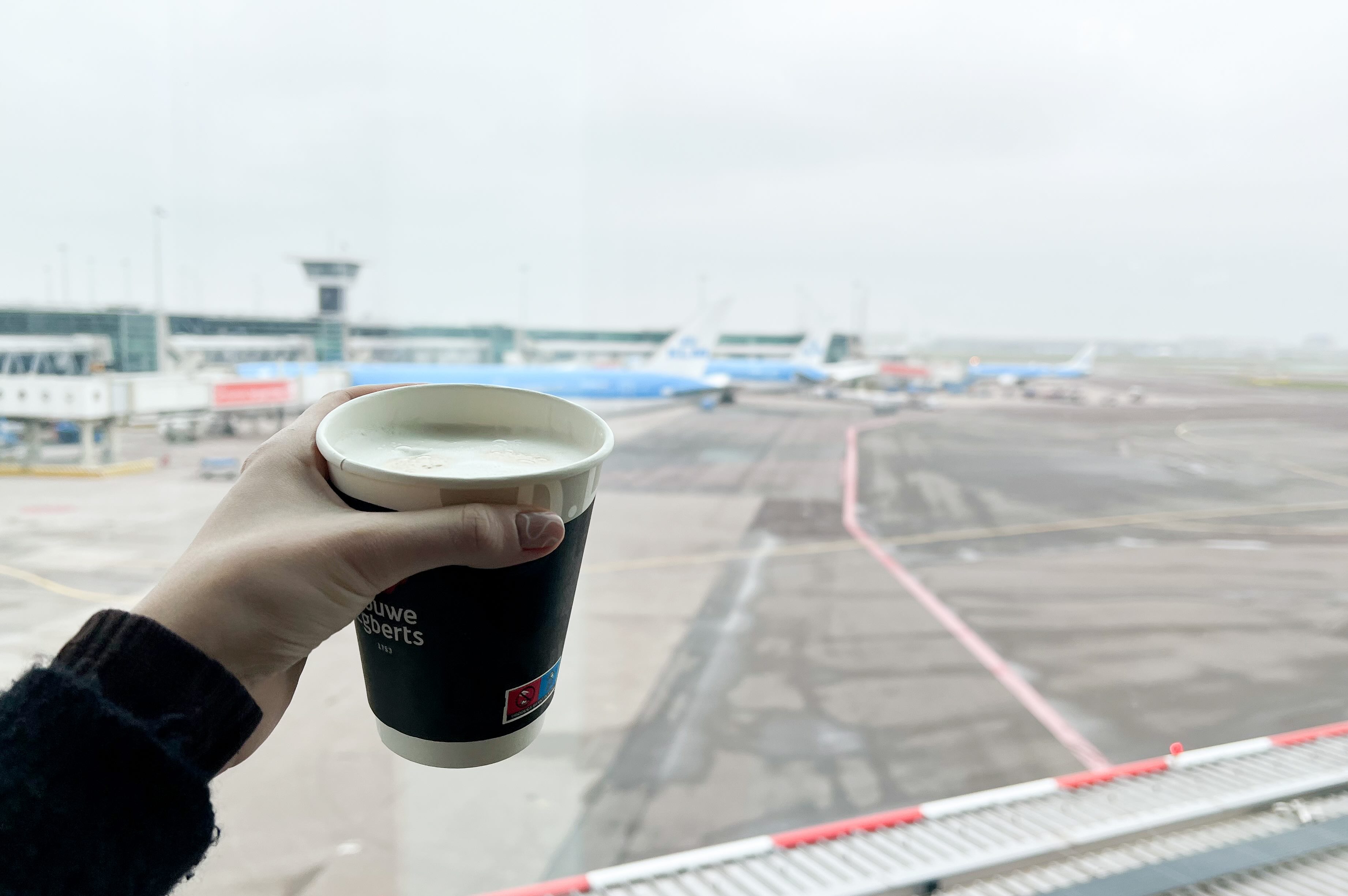 Schiphol Koffie Vliegtuig