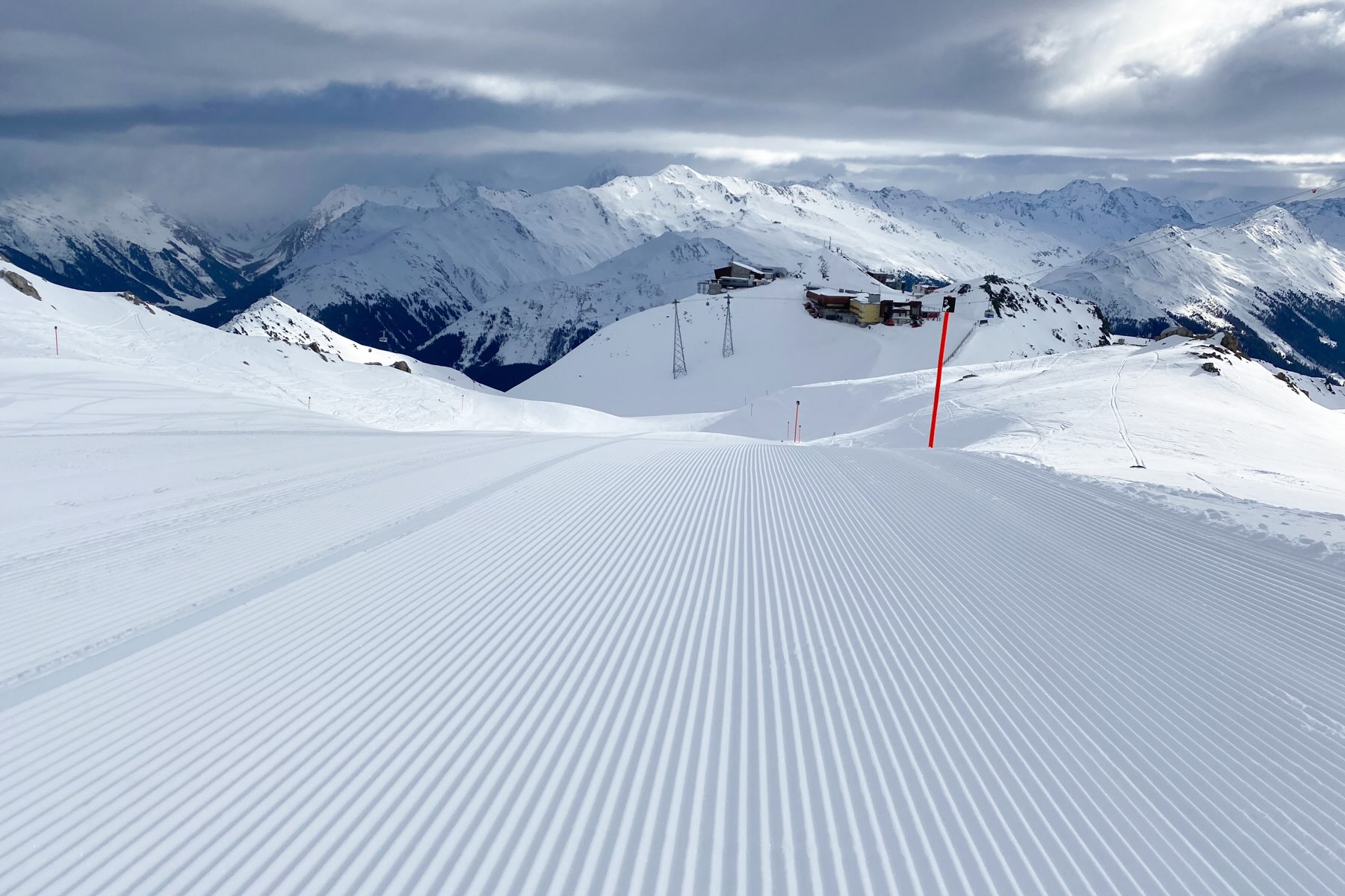 Davos Uitzicht Vanaf Parsenn