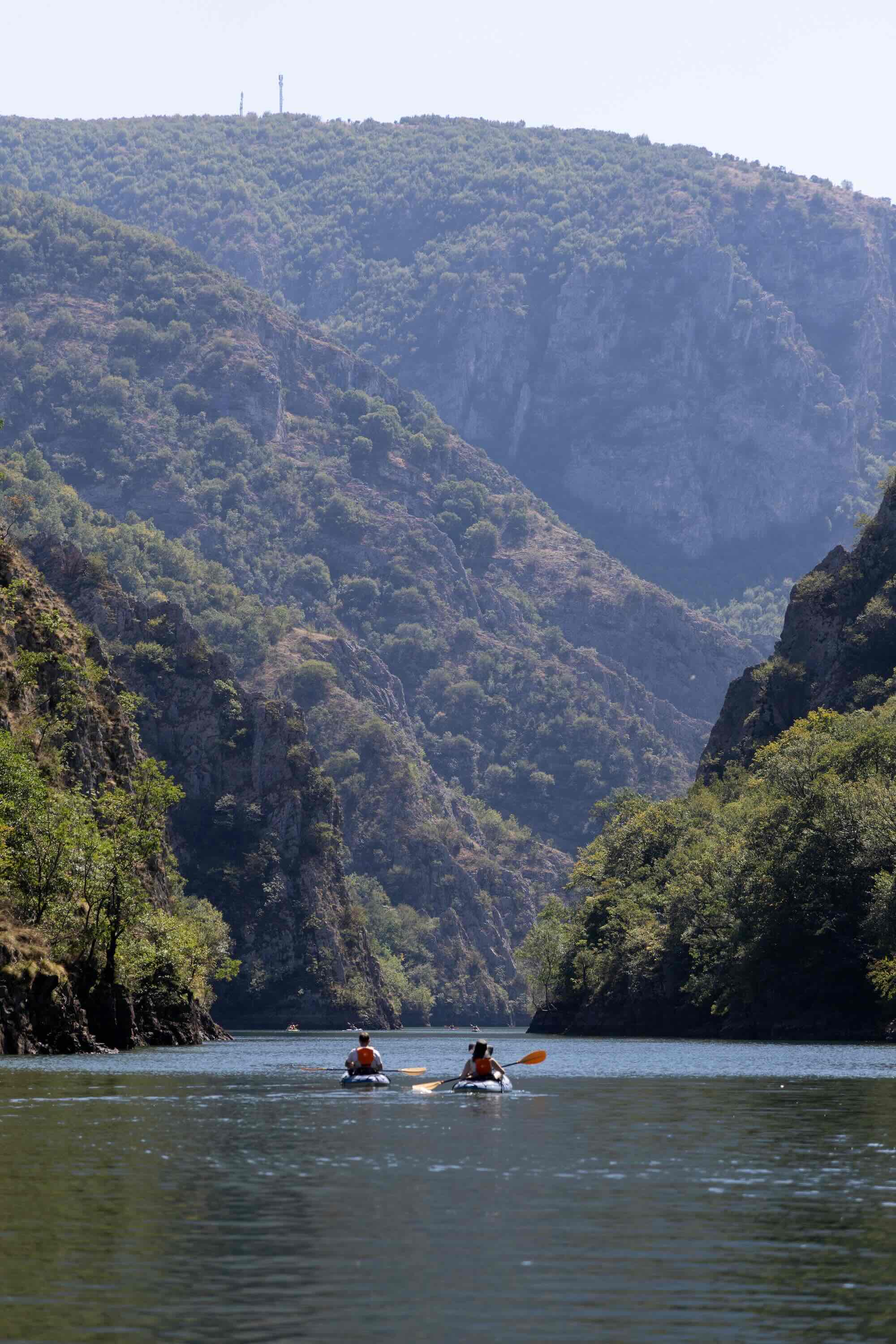 Hike bij Matka Canyon in Noord-Macedonië: Monastery of...