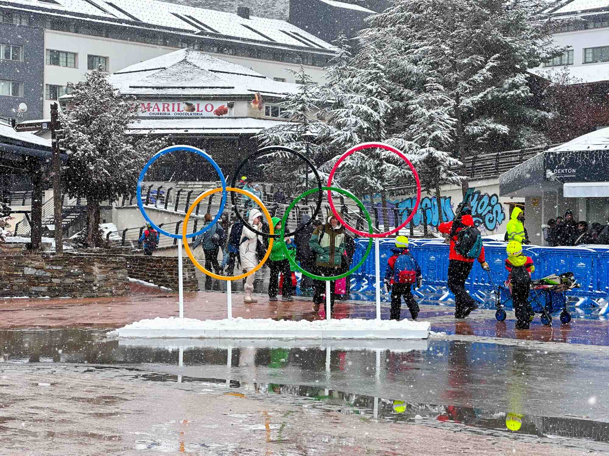 Olympische Ringen