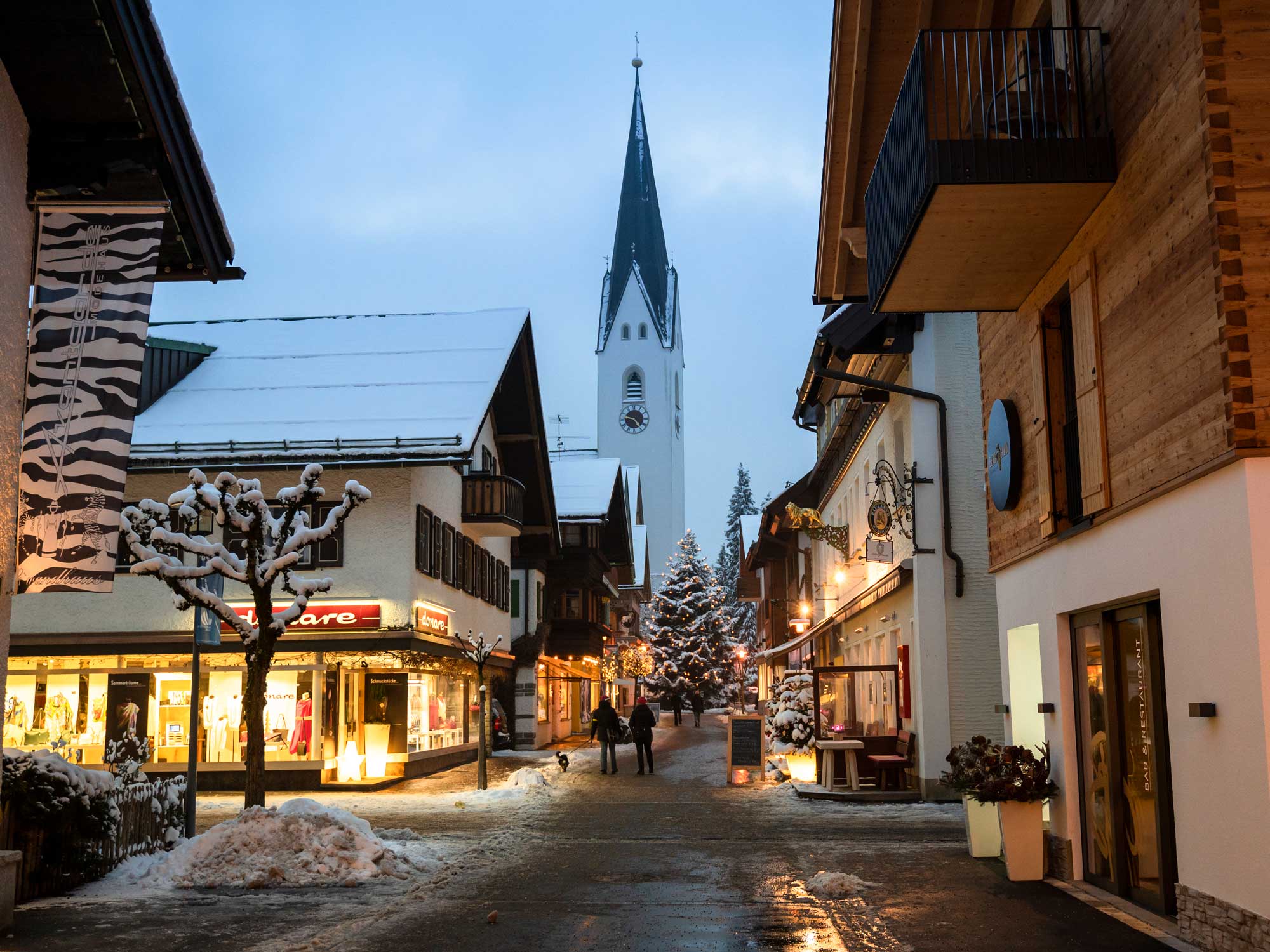 Fabelhafte Marktplatz Oberstdorf Fussgangerzone Bild