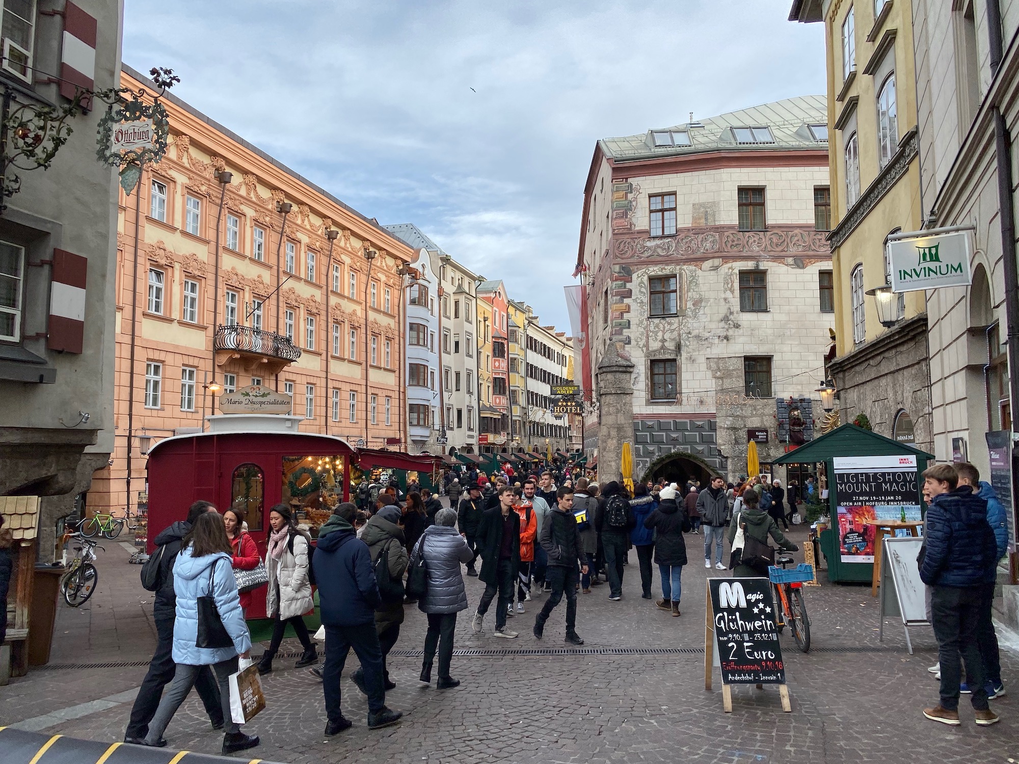 Weihnachtsmarkt in Innsbruck in Tirol