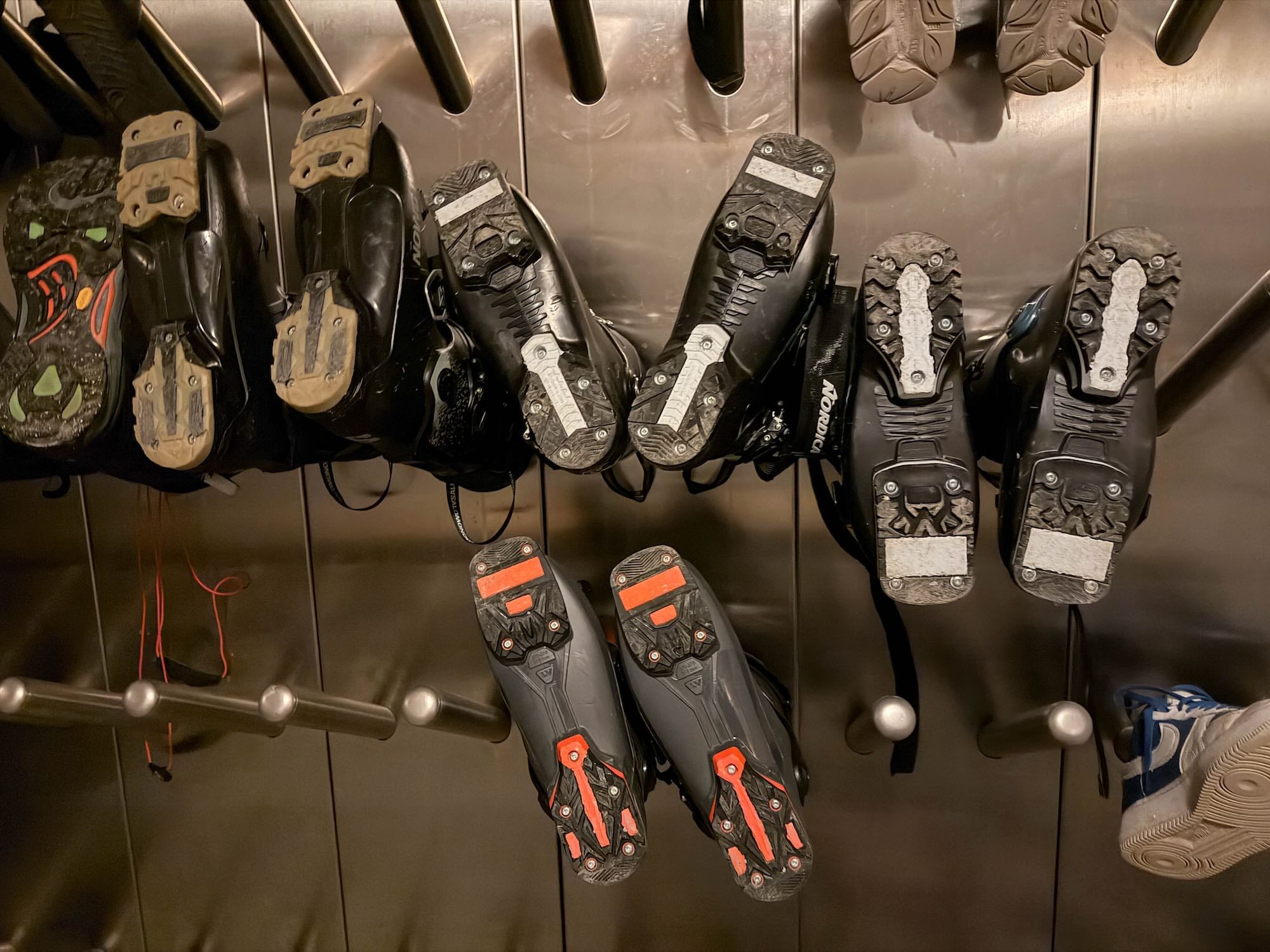 Skischoentas, Waterdichte ski-accessoires tas, 50L skischoenen