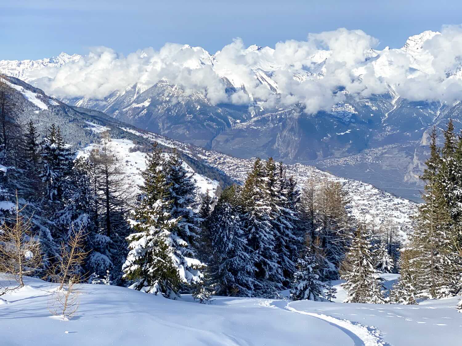 Uitzicht Op Nendaz
