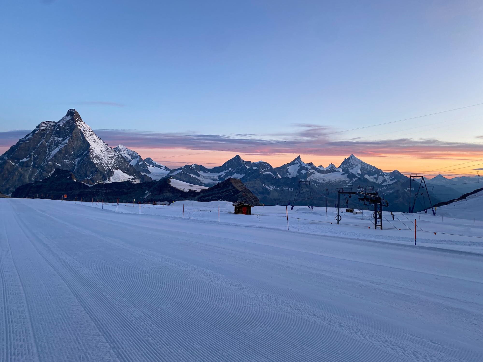Zermatt Piste Zomer