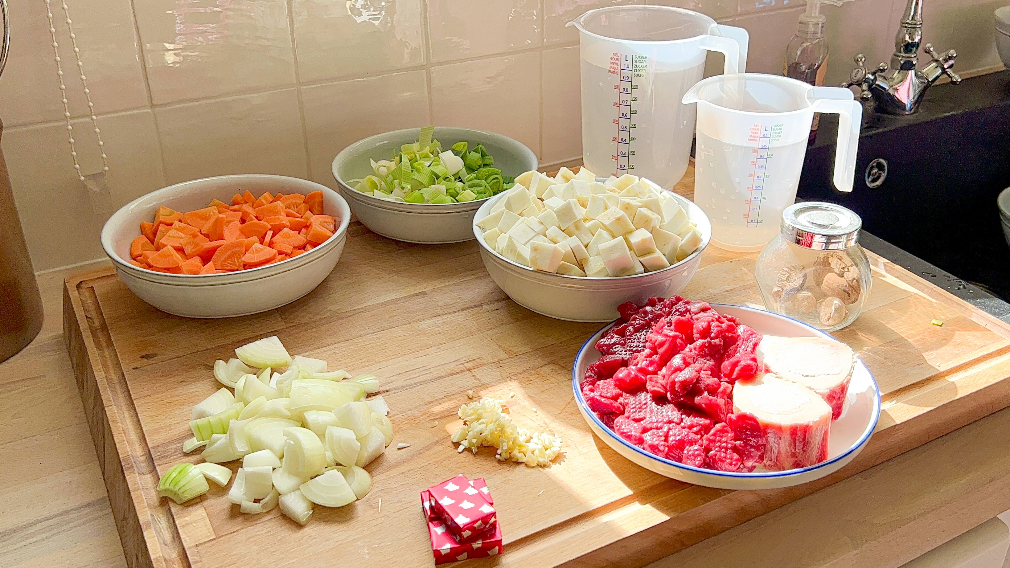 Recept: Flädlesuppe (Frittatensuppe)