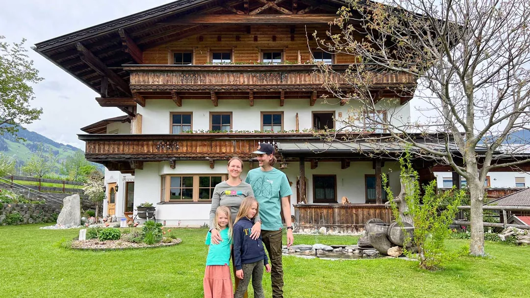 Familie voor een vakantiehuis in Oostenrijk
