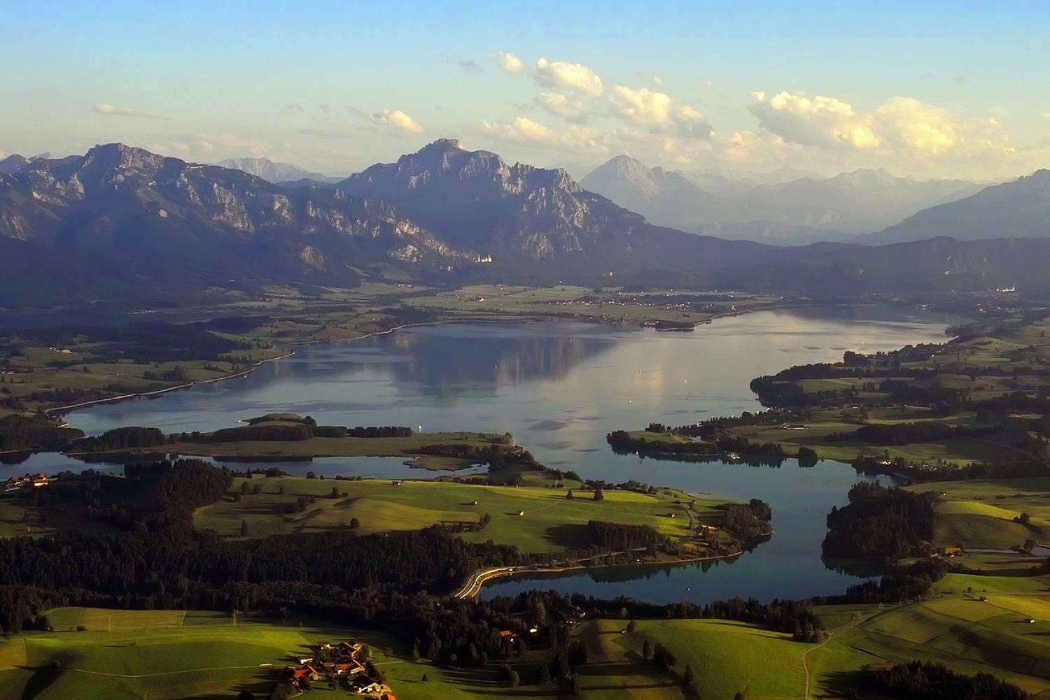 Forggensee Der Größte Stausee Deutschlands