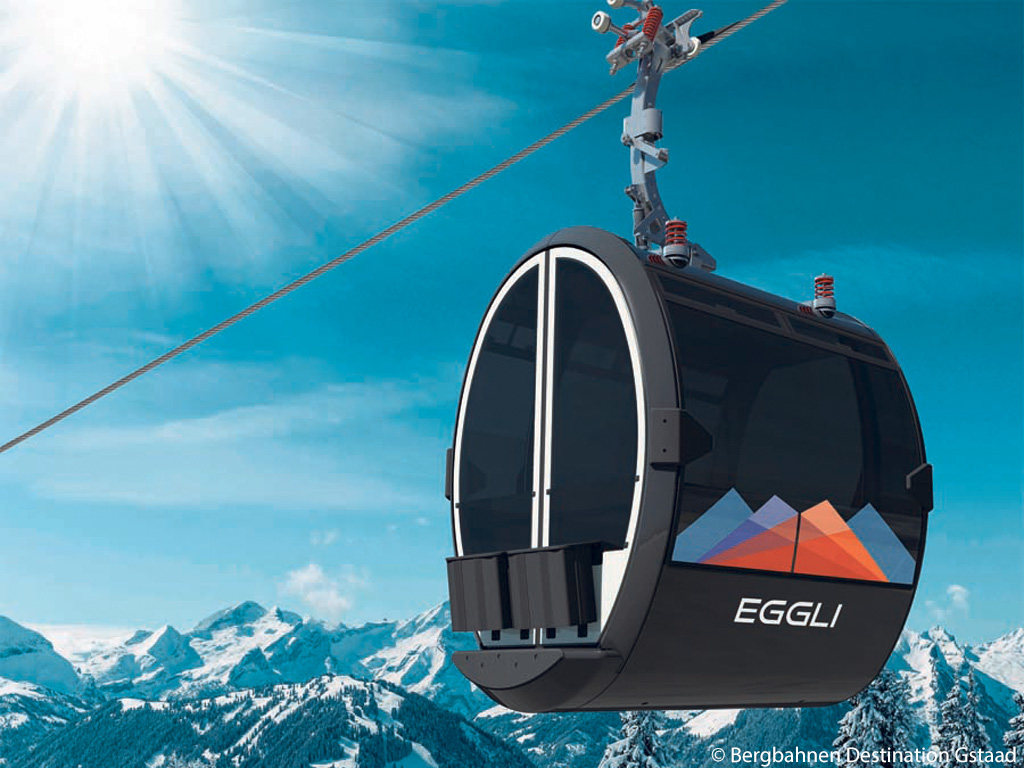 50621 - Neue Eggli Gondel mit Porsche Design in Gstaad