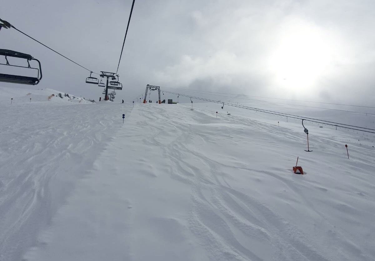 Skipiste in See im Paznaun