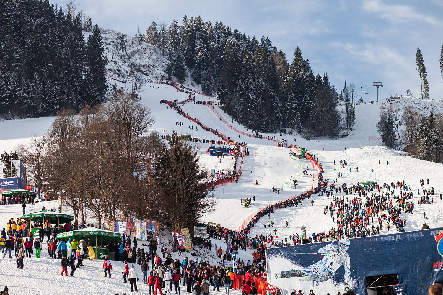 Hahnenkammrennen: Alkohol-Bremse nur für weniger Betuchte?