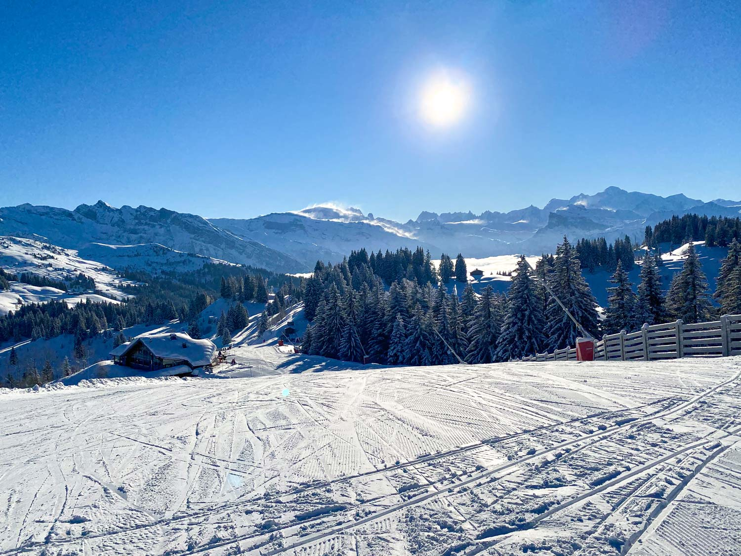 54142 - Bergwetter: Wetterberuhigung nach den starken Schneefällen (1)