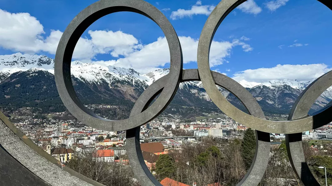 Olympische Ringen Innsbruck Olympische Ringen Innsbruck
