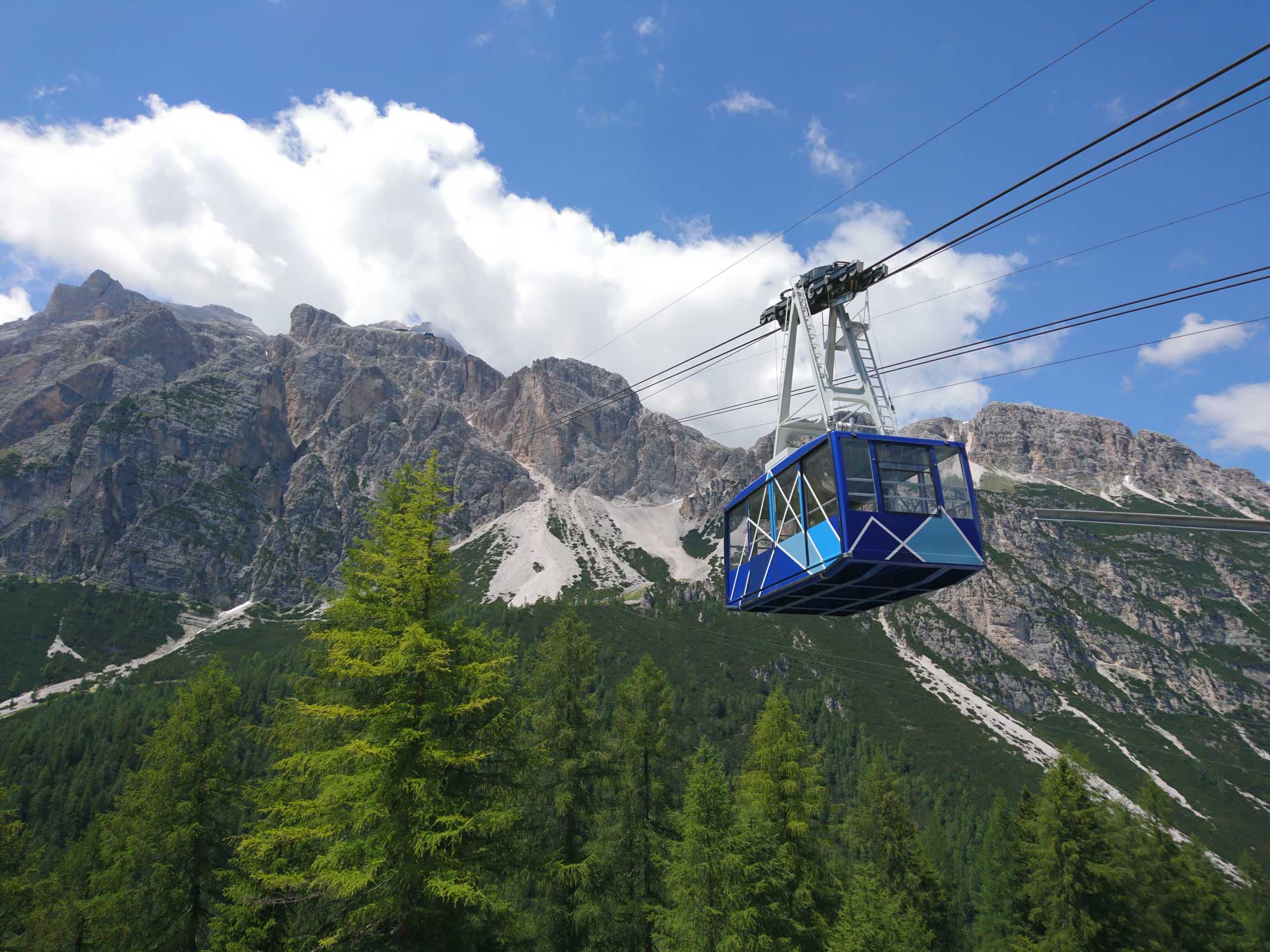 Funivia Col Druscié Ra Valles