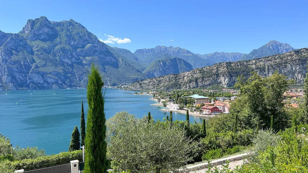 Gardameer Uitzicht Bergen Gardameer Uitzicht Bergen