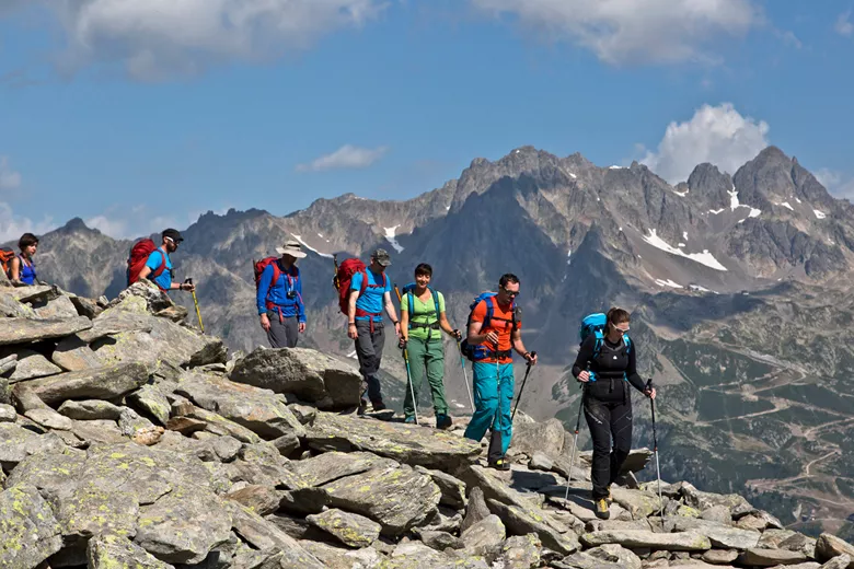 Wandern auf der Tour du Mont Blanc Wandern auf der Tour du Mont Blanc