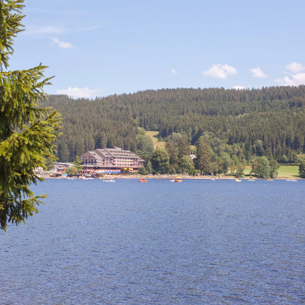 Meren in de bergen van Duitsland Zomervakantie