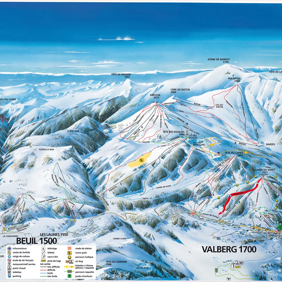 Valberg Hd Domaines skiables Valberg