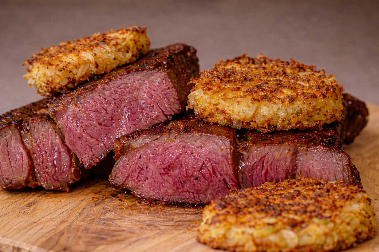 Ribeye met knapperige Rösti: het ultieme terrasgevoel...