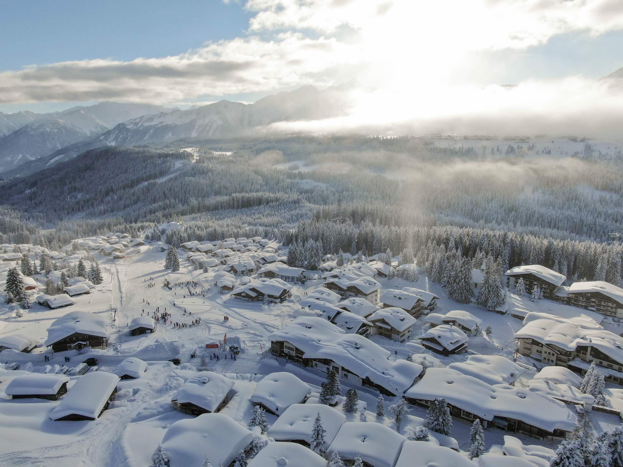 Veel Accommodaties Aan De Piste In Koenigsleiten