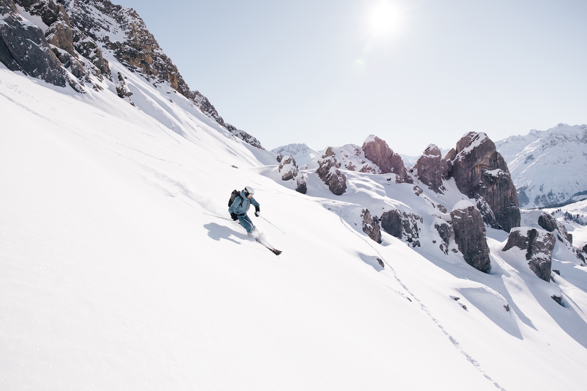 Warth-Schröcken: sneeuwzeker paradijs tot ver in april