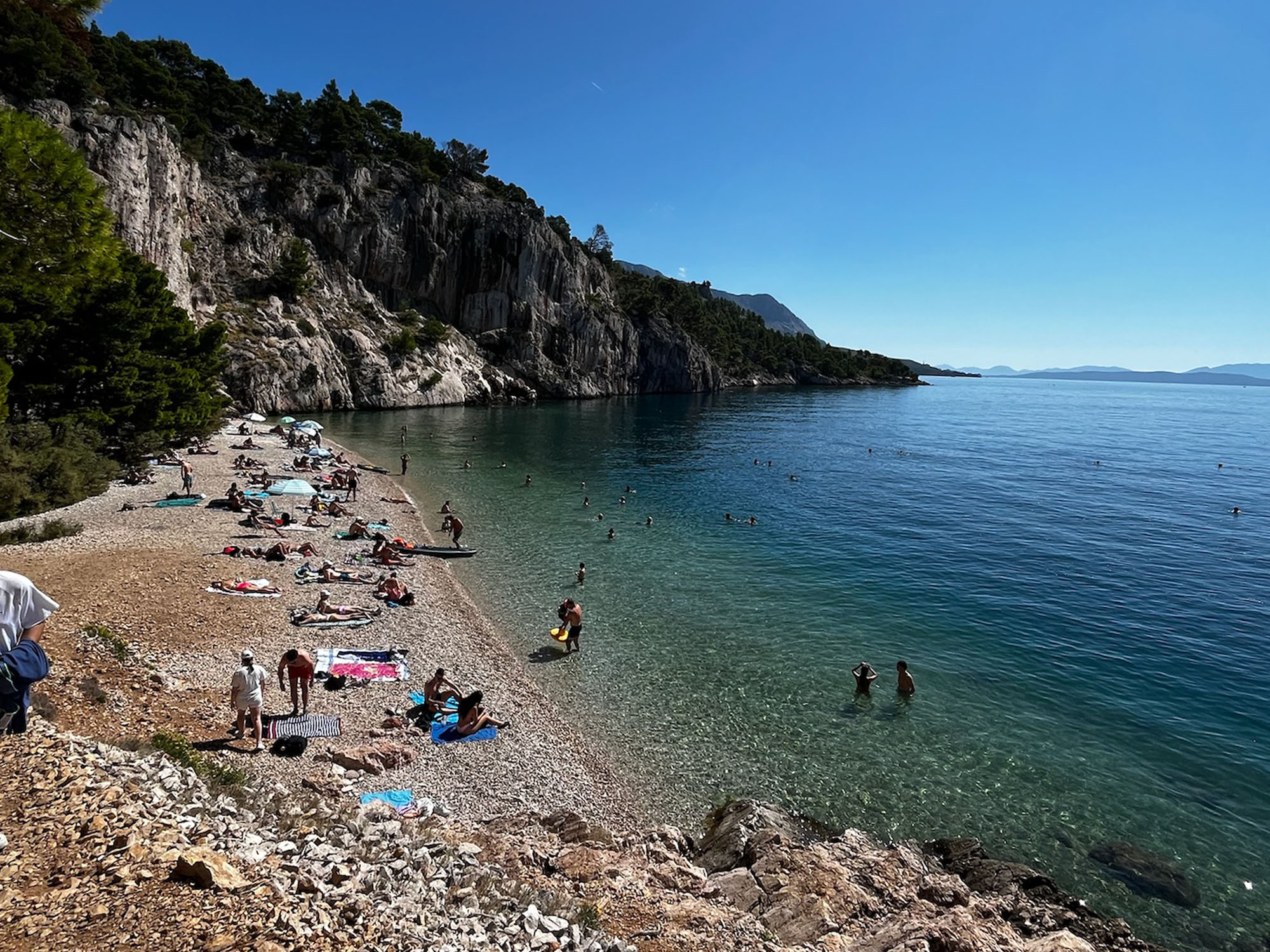 Kroatie Makarska Strand