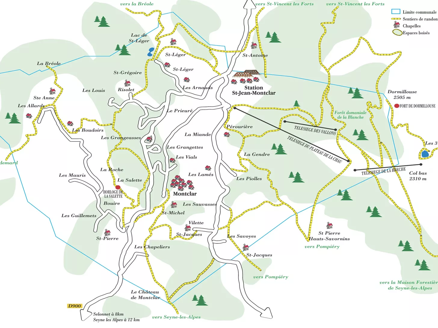 Montclar Piste Map montclar-piste-map