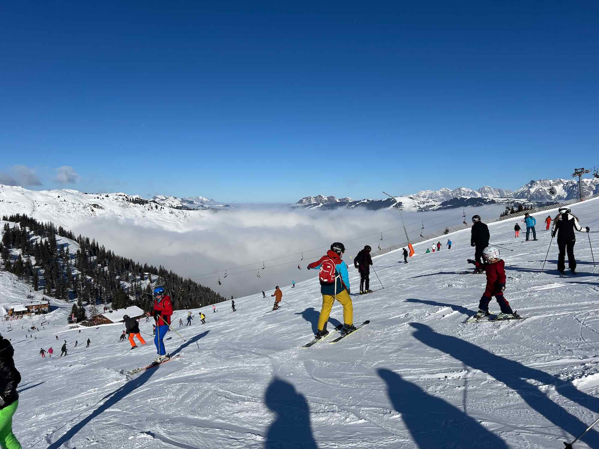Druk Overvolle Piste