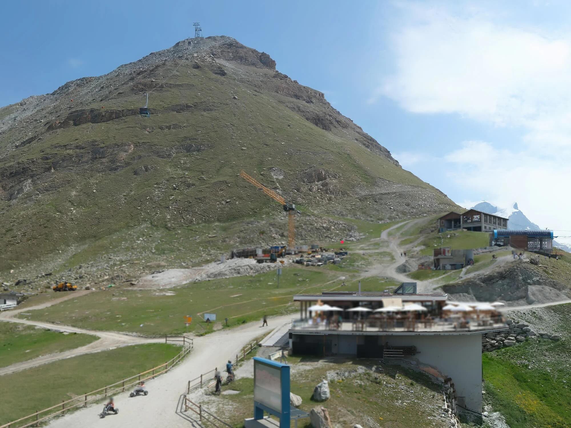 Neubau des Patrullarve-Sessellifts in Zermatt