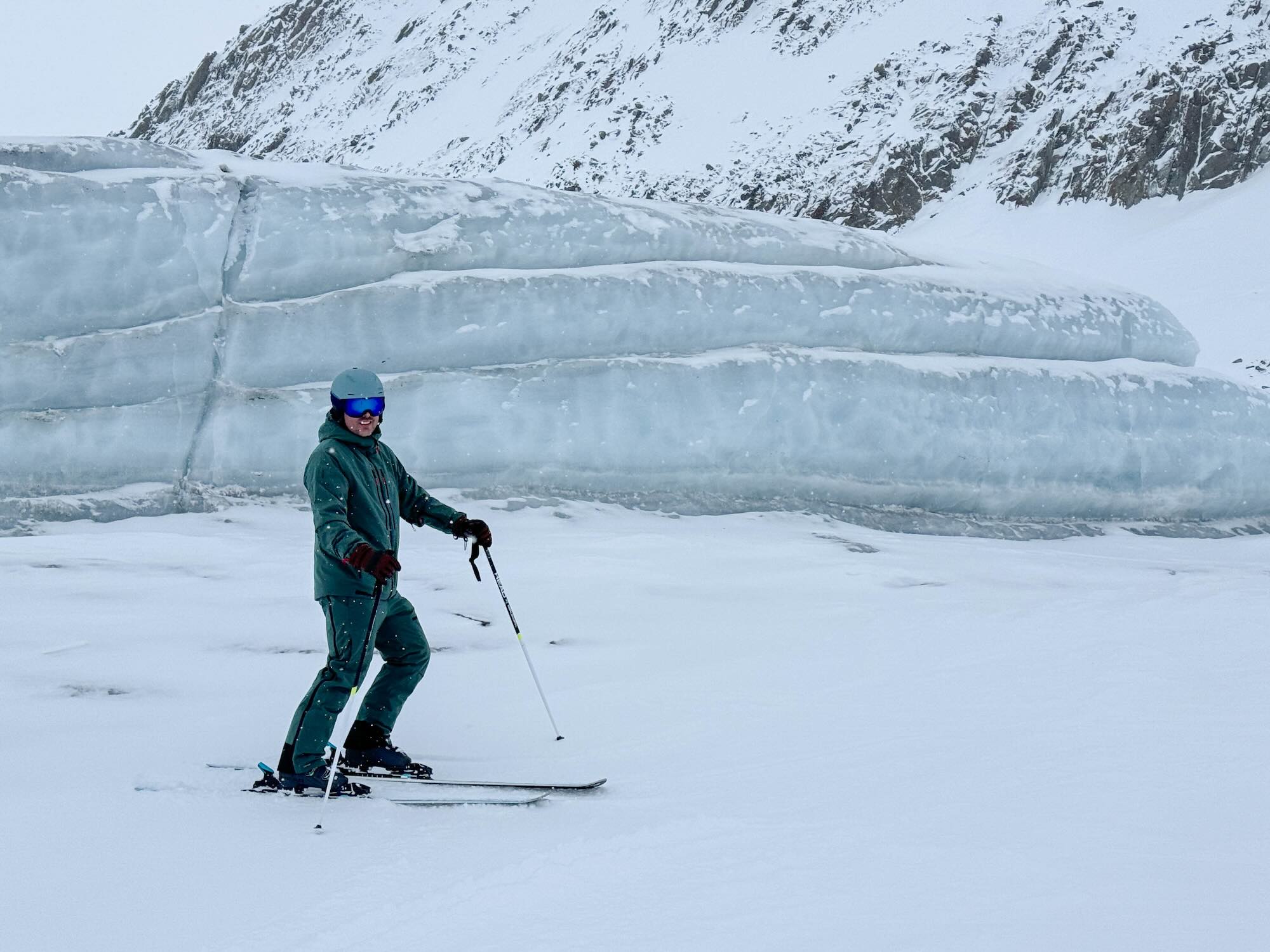 Gletsjerijs Stubaier Gletscher